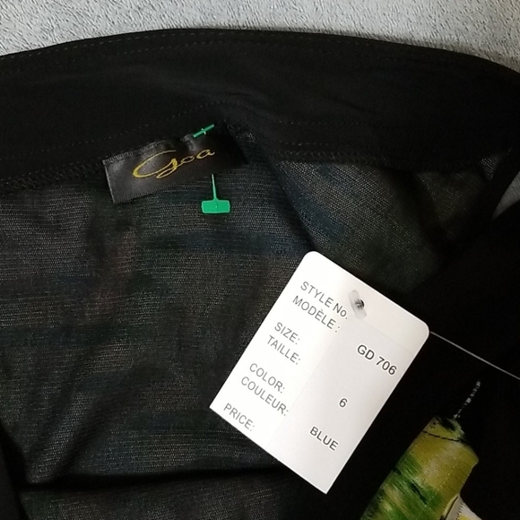 Goa Multicolor Abstract Print Dress In A Size 6 - Picture 7 of 7